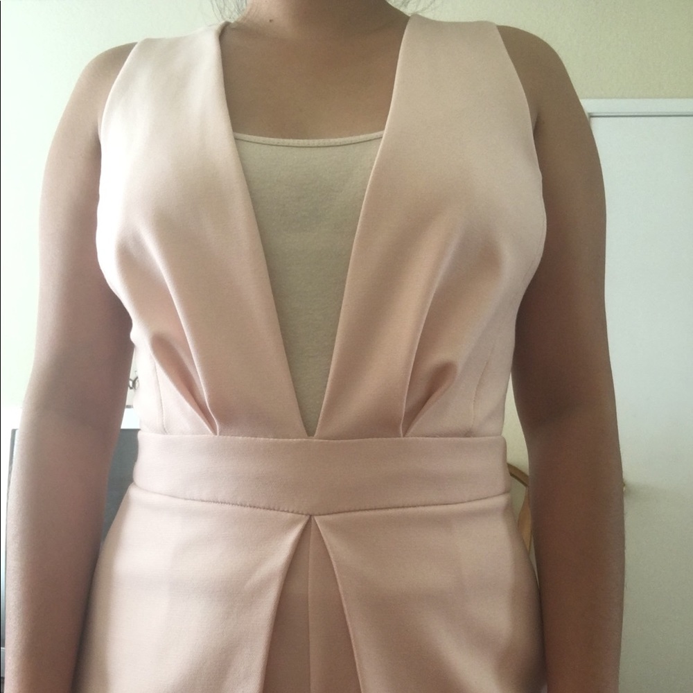 Deep V Romper
